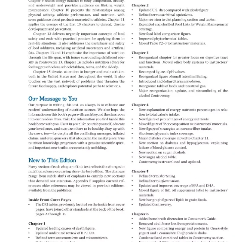 Nutrition Concepts And Controversies ( sách đen trắng )