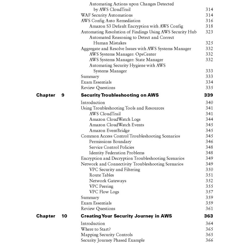 AWS Certified Security Study Guide
