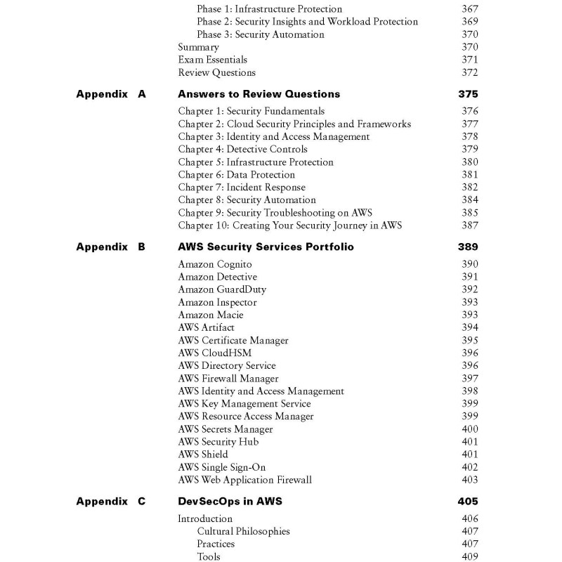 AWS Certified Security Study Guide
