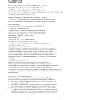 Cambridge International AS A Level Mathematics Pure Mathematics 2 3 Coursebook