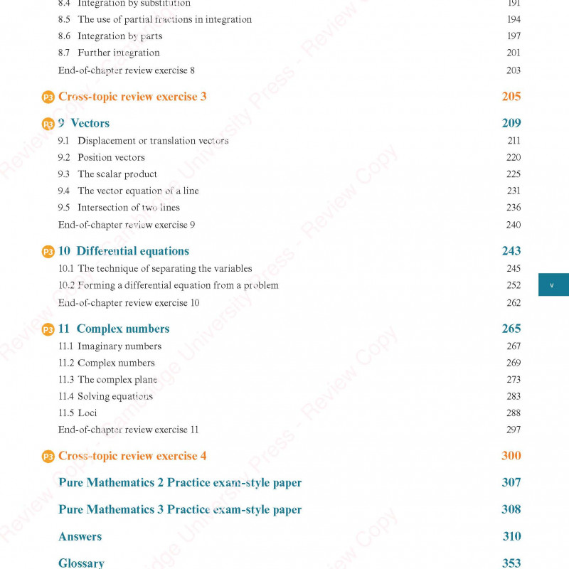 Cambridge International AS A Level Mathematics Pure Mathematics 2 3 Coursebook
