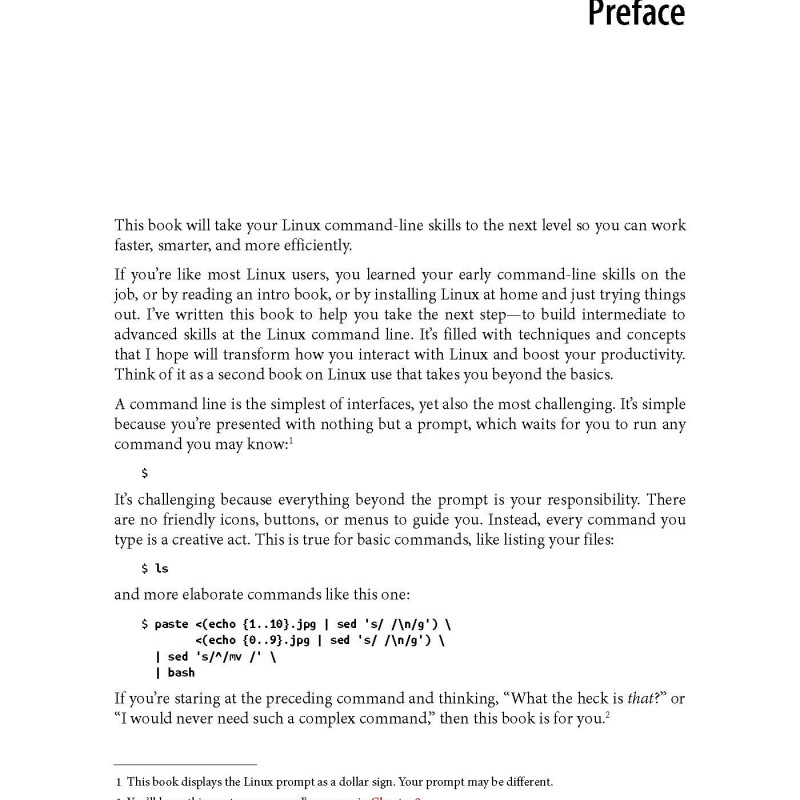 Efficient Linux at the Command Line