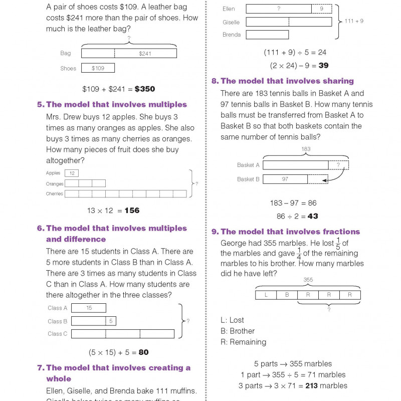 Singapore Math 2 (Sách đen trắng)