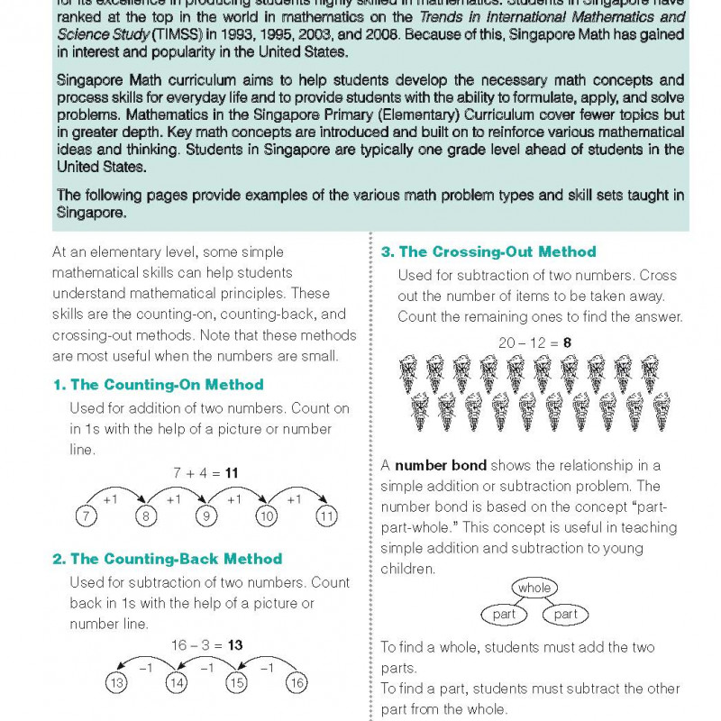 Singapore Math 4 (Sách đen trắng)