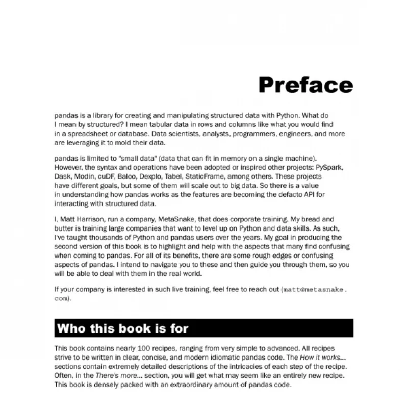 Pandas 1.x Cookbook