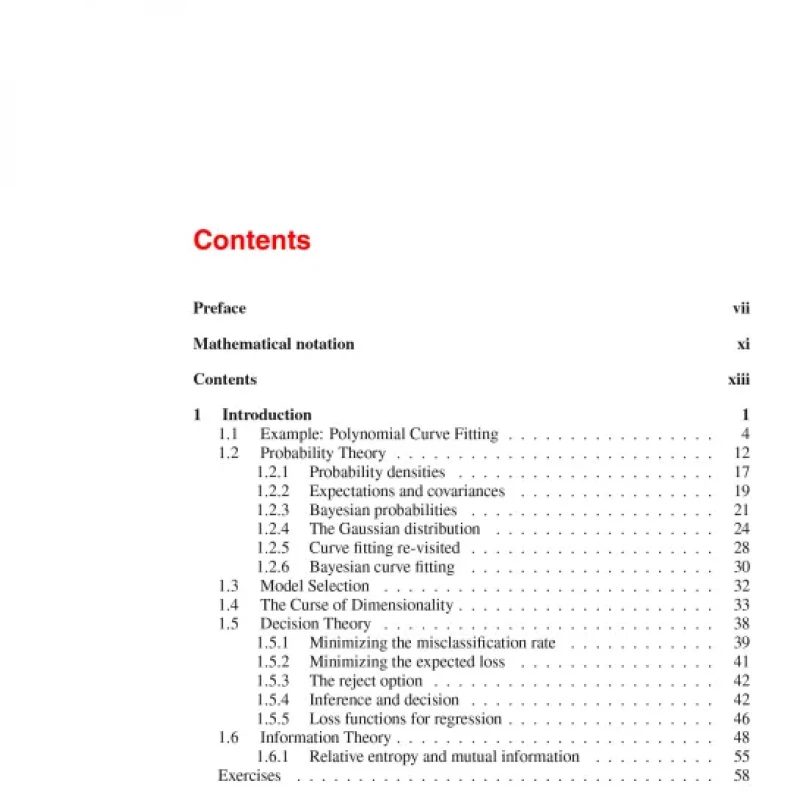 Pattern Recognition and Machine Learning (2006, Springer)