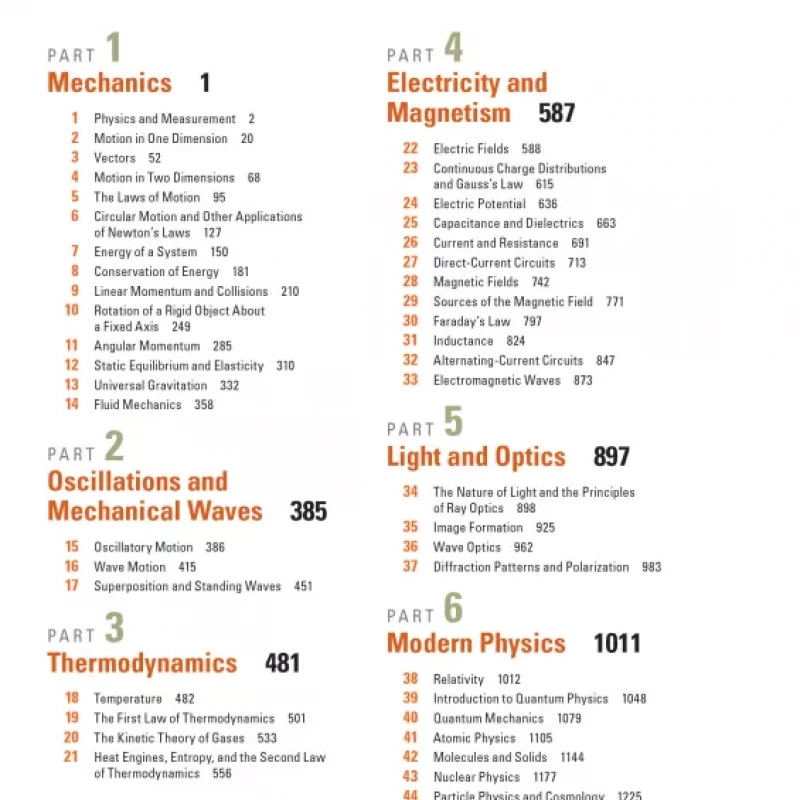 Physics for Scientists and Engineers