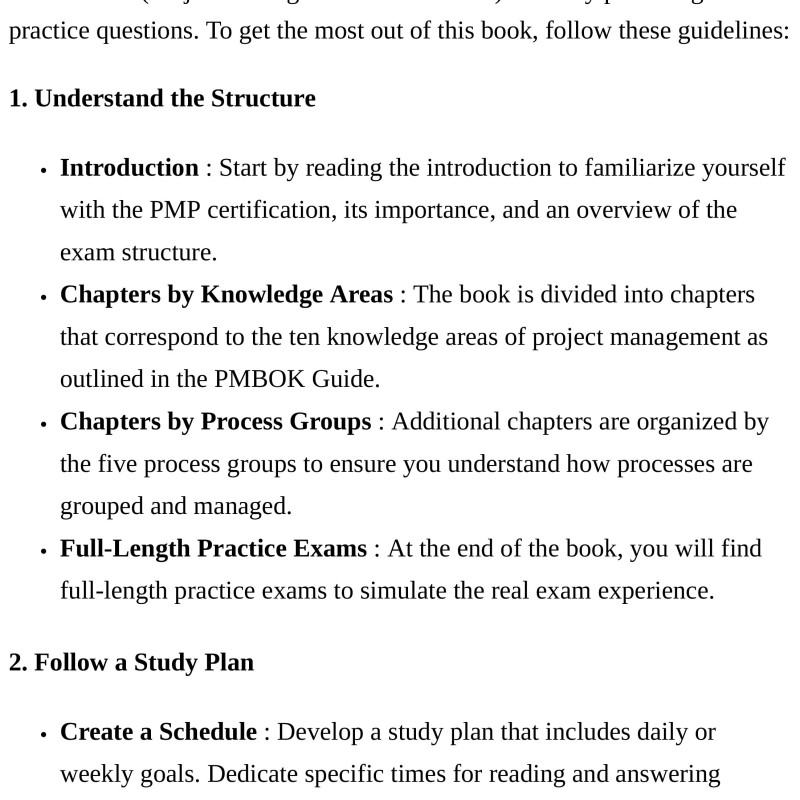 Sách PMP Exam Prep 2025 1000 Practice Questions and Answers with Explanations for the PMP Exam