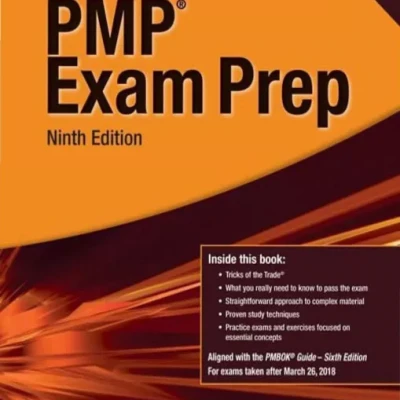 PMP Exam Prep Ninth Edition.