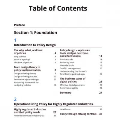 Policy Design in the Age of Digital Adoption