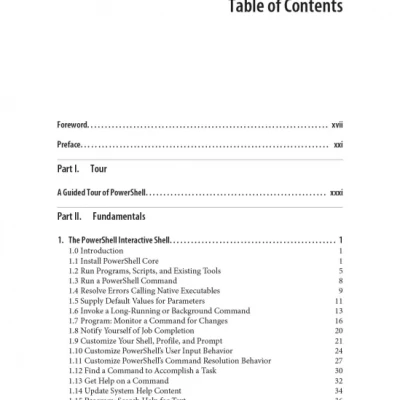 PowerShell Cookbook Your Complete Guide to Scripting the Ubiquitous Object-Based Shell