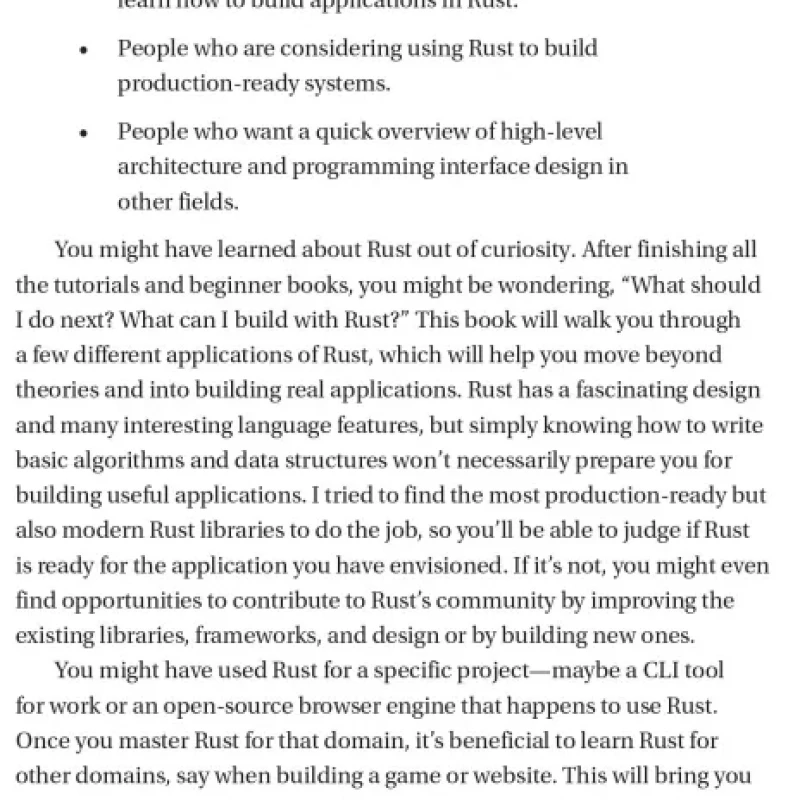 Practical Rust Projects