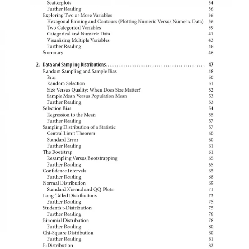 Practical Statistics for Data Scientists 50+ Essential Concepts Using R and Python