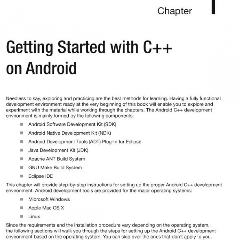 Pro Android C++ with the NDK Sách tiếng anh