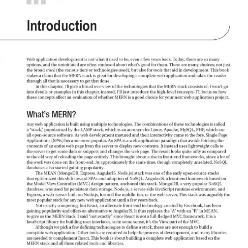 Pro MERN Stack Full Stack Web App Development with Mongo, Express, React, and Node