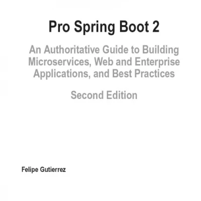 Pro Spring Boot 2