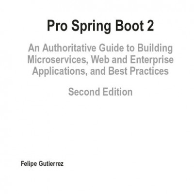 Pro Spring Boot 2 (sách gia công)