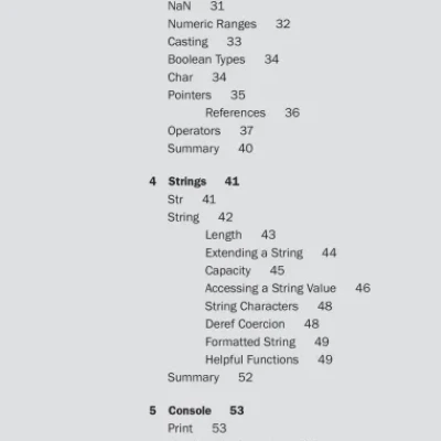 Programming with Rust