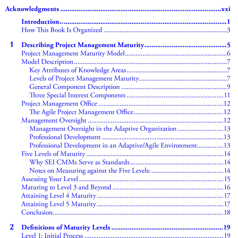 Sách Project Management Maturity Model Fourth Edition