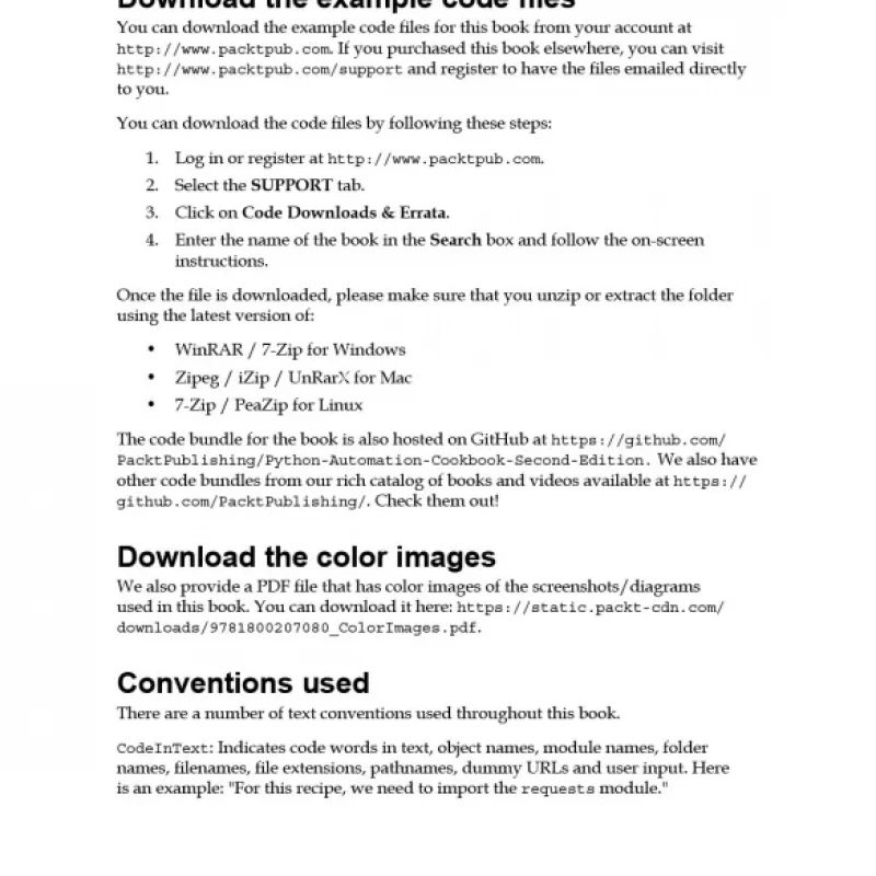 Python Automation Cookbook 75 Python automation ideas for web