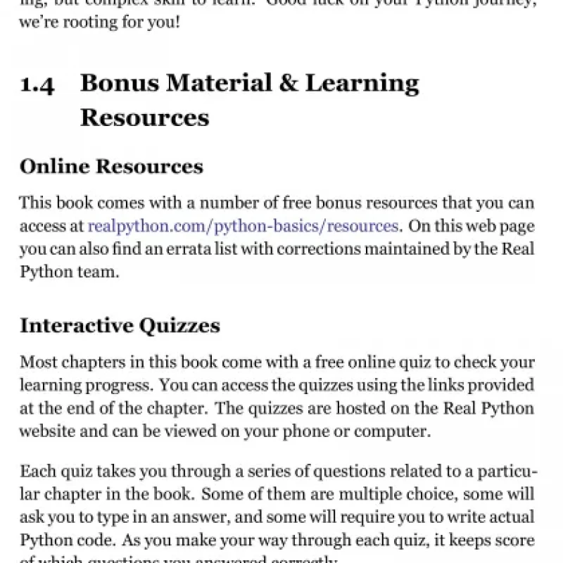 Python Basics A Practical Introduction to Python 3