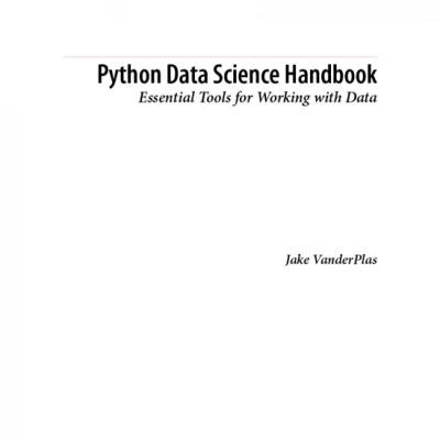 Python data science handbook essential tools for working with data