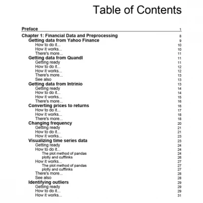 Python for Finance Cookbook Over 50 recipes for applying modern Python