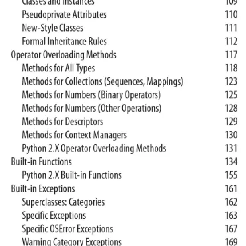 Python Pocket Reference, 5th Edition
