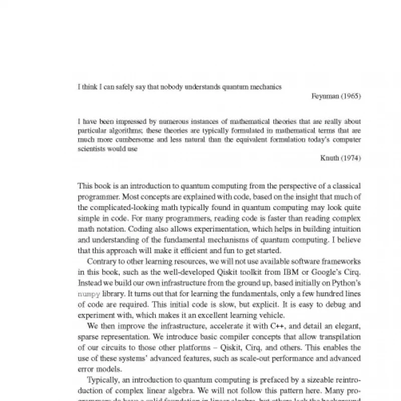 Quantum Computing for Programmers Robert Hundt
