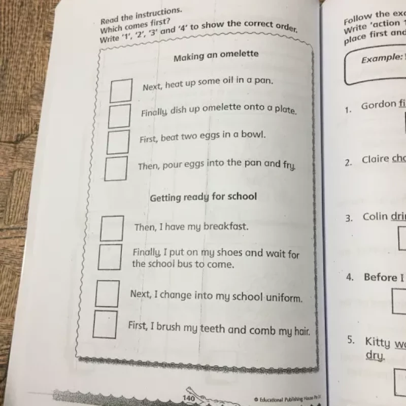 Reading Writing (Sách đen trắng)