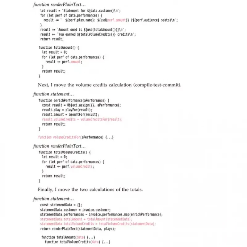 Refactoring Improving 2nd the Design of Existing Code