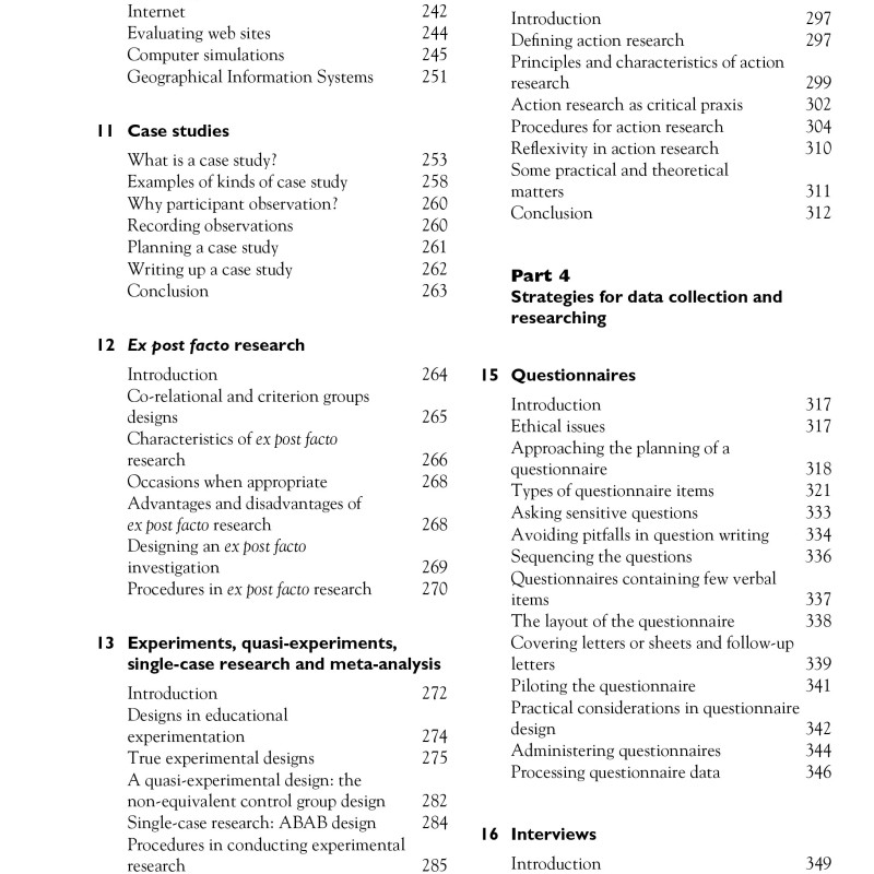 Sách Research Methods in Education, 6th Edition