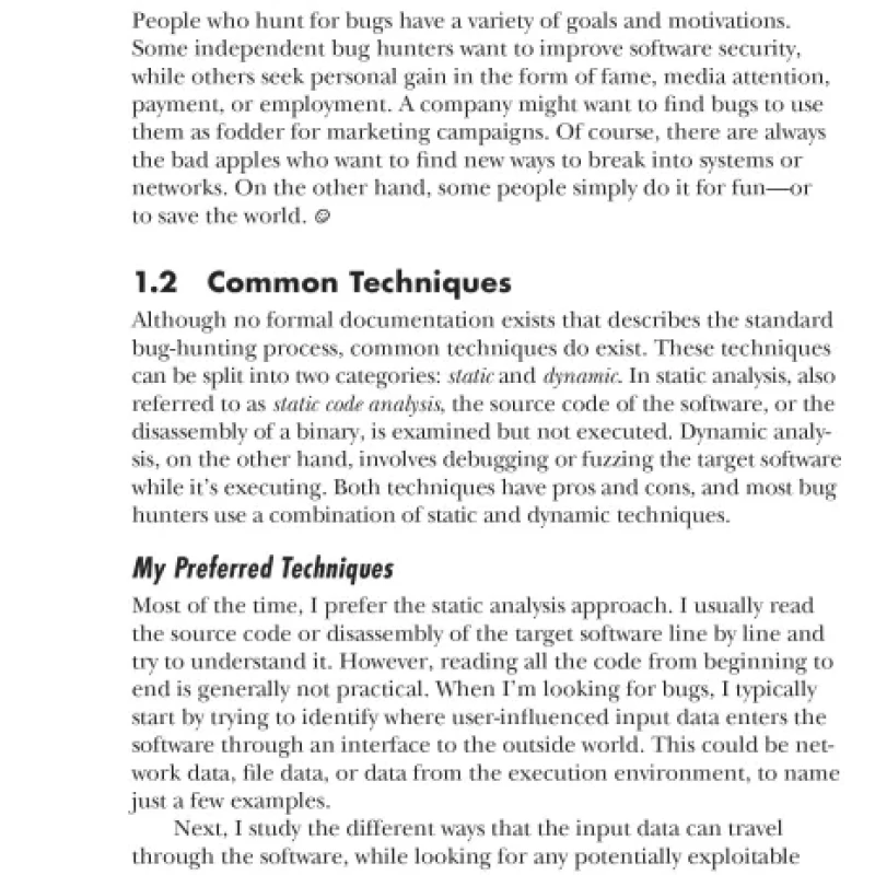 Sách A Bug Hunters Diary - A Guided Tour Through the Wilds of Software Security