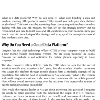 Sách Architecting Data and Machine Learning Platforms Enable Analytics and AI-Driven Innovation in the Cloud