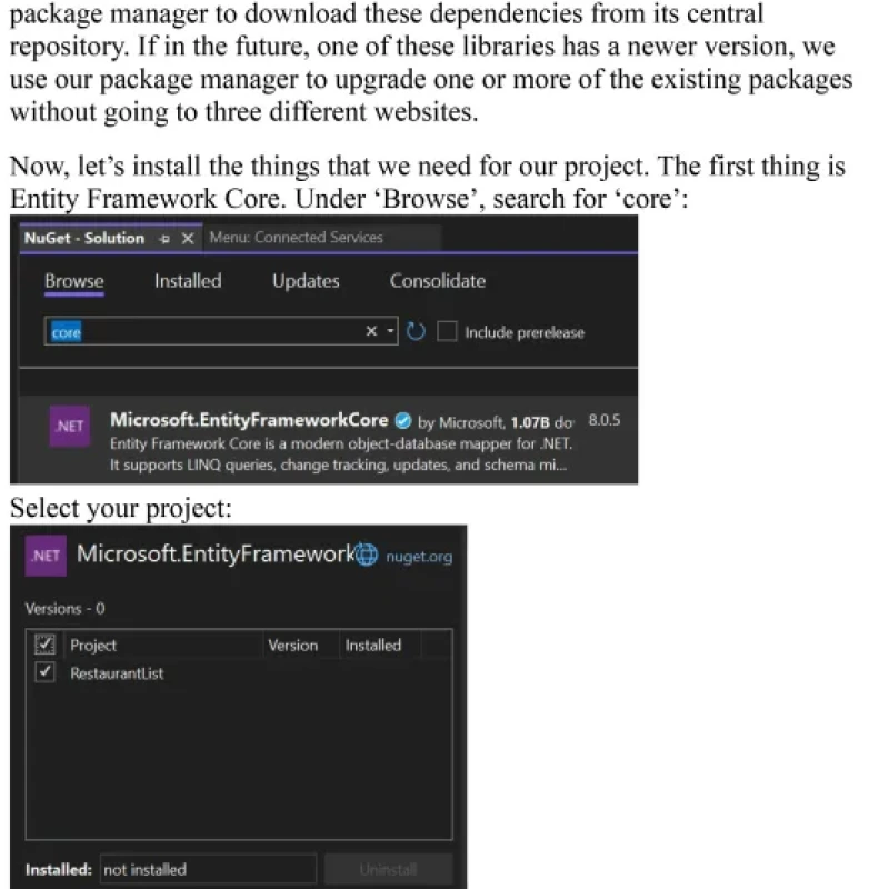Sách ASP.NET Core 8 MVC Crash Course