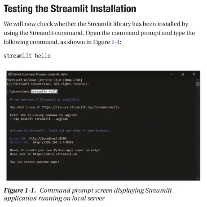 Sách Beginners Guide to Streamlit with Python Build Web-Based Data and Machine Learning Applications