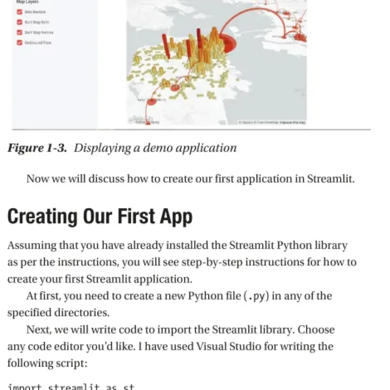 Sách Beginners Guide to Streamlit with Python Build Web-Based Data and Machine Learning Applications