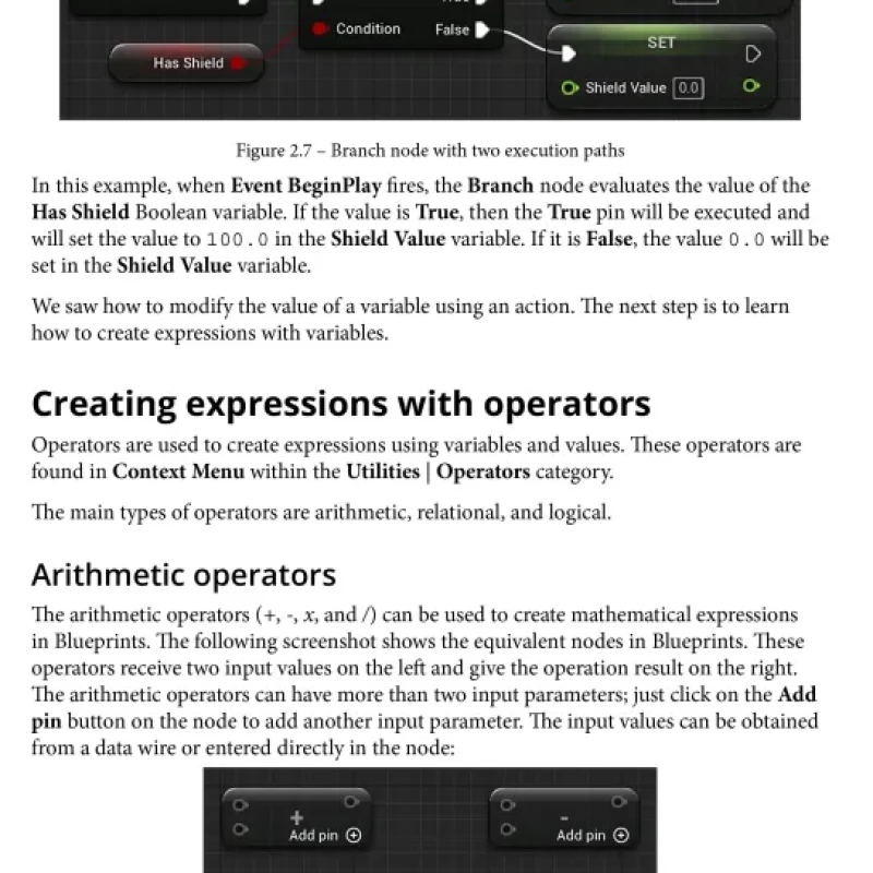 Sách Blueprints Visual Scripting for Unreal Engine 5