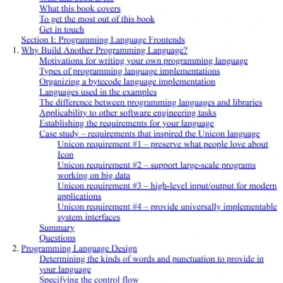 Sách Build Your Own Programming Language Second Edition