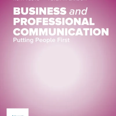 Sách Business and Professional Communication Putting People First, 2nd Edition