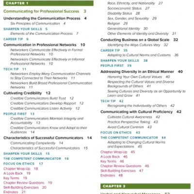 Sách Business and Professional Communication Putting People First, 2nd Edition