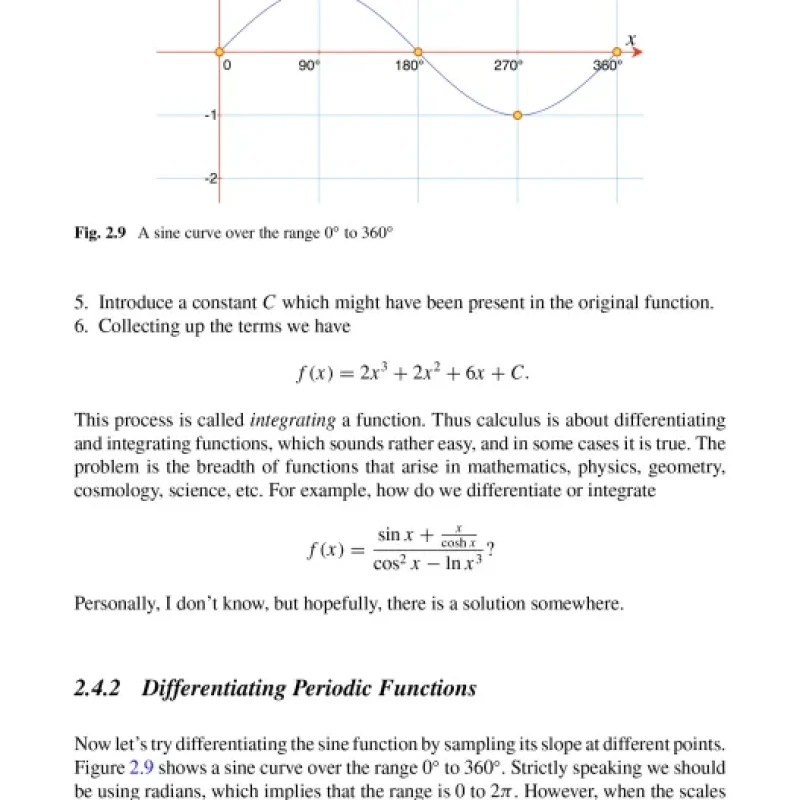 Sách Calculus for Computer Graphics, 3rd Edition