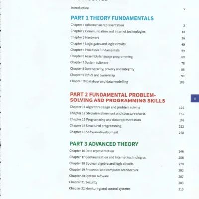 Sách Cambridge International AS and A Level Computer Science Coursebook