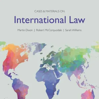 Sách Cases Materials on International Law