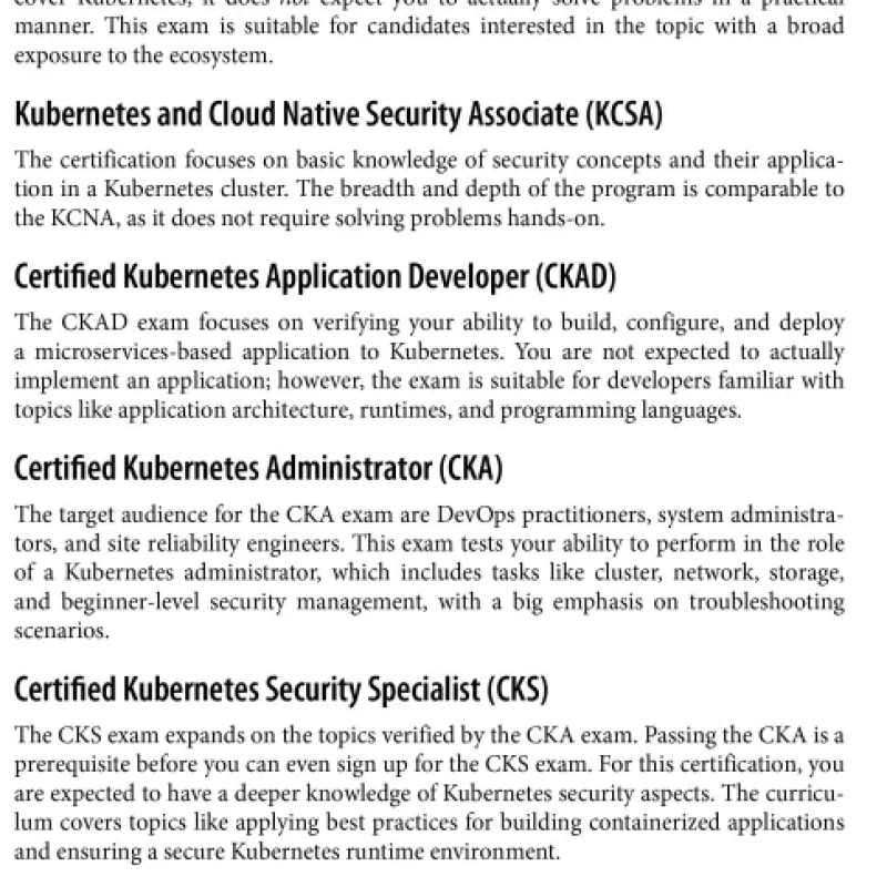 Sách Certified Kubernetes Security Specialist (CKS) Study Guide In-Depth Guidance and Practice