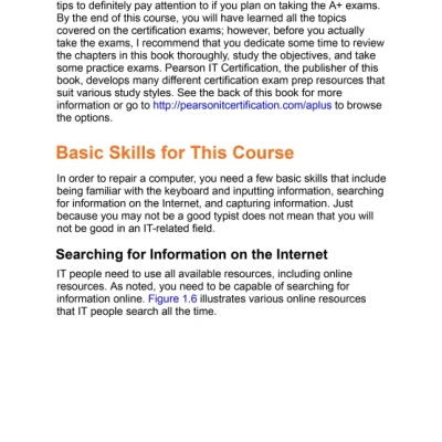 Sách Complete A+ Guide to IT Hardware and Software AA CompTIA A+ Core 1 220-1001