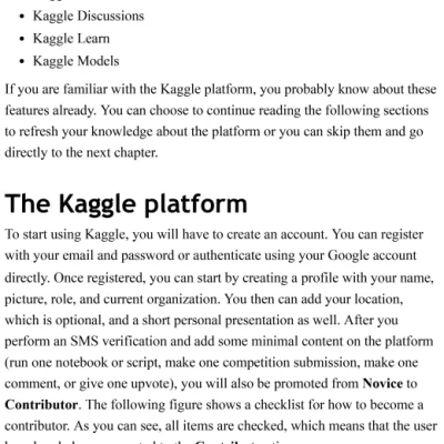 Sách Developing Kaggle Notebooks