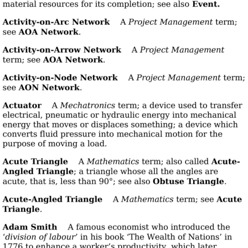 Sách Dictionary of Mechanical Engineering