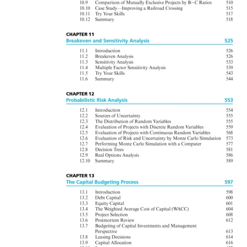 Sách Engineering Economy, Global Edition