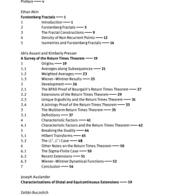Sách Ergodic Theory and Dynamical Systems